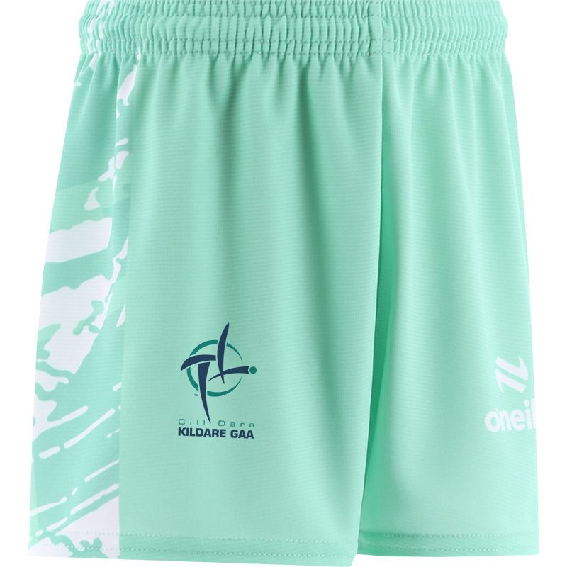 Kildare Green GAA Kids Electro Training Shorts by O’Neills