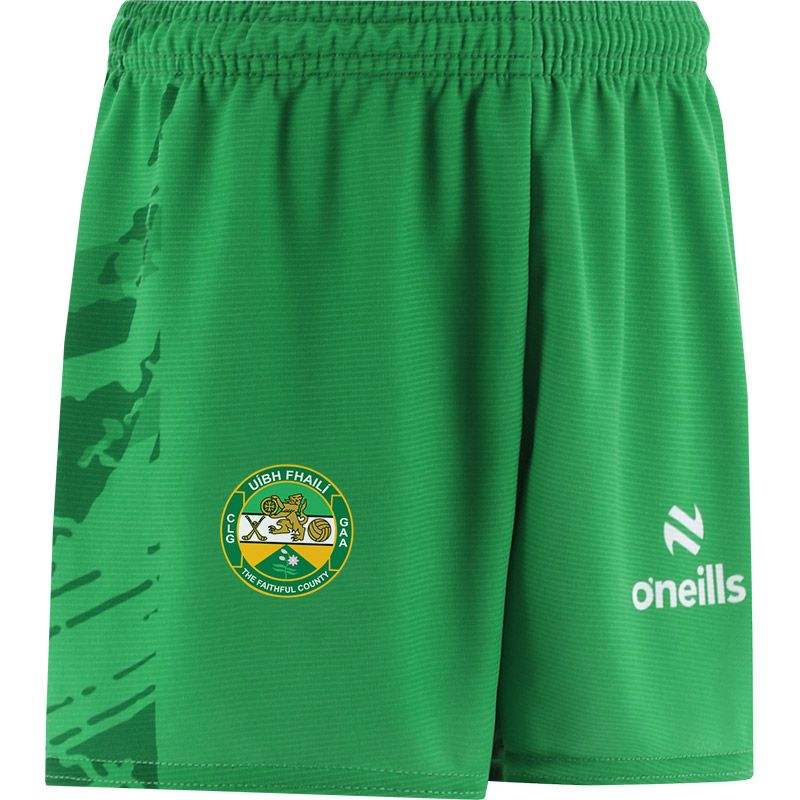 Offaly Green GAA Kids Electro Training Shorts by O’Neills