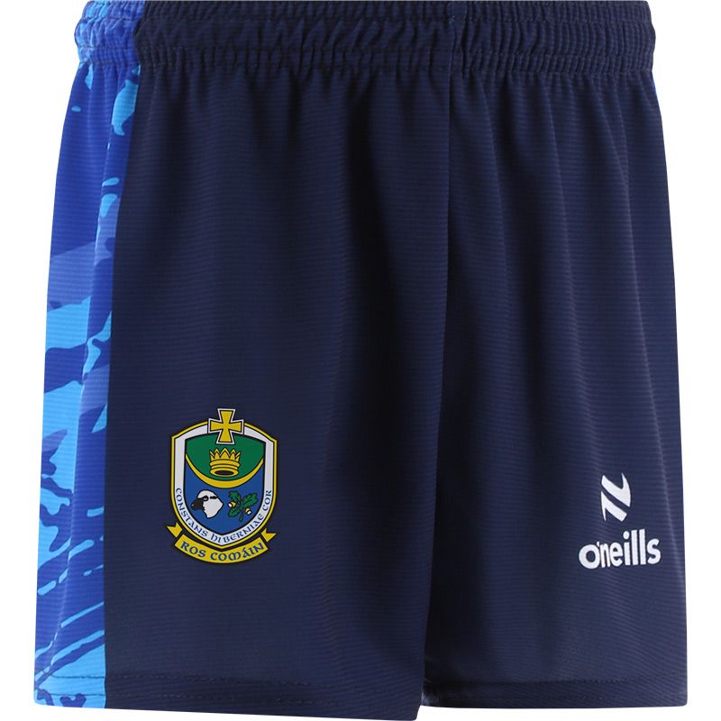 Roscommon Navy GAA Kids Electro Training Shorts by O’Neills