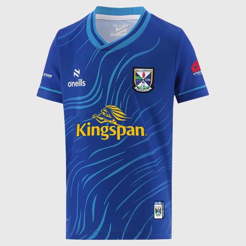 Blue Cavan GAA Kids’ Electro Training Top from O’Neills 