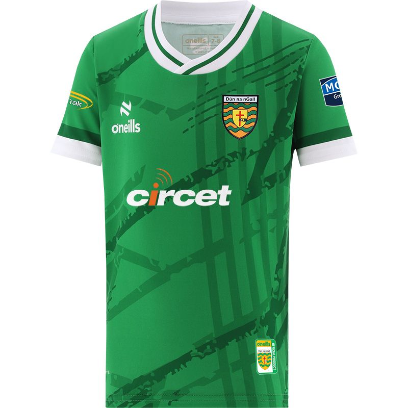 Green Donegal GAA Kids Electro Training Top by O’Neills