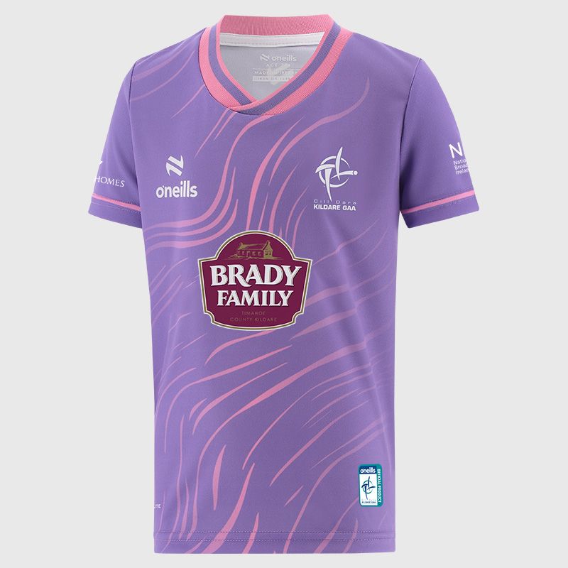 Purple Kildare GAA Kids’ Electro Training Top from O’Neills 
