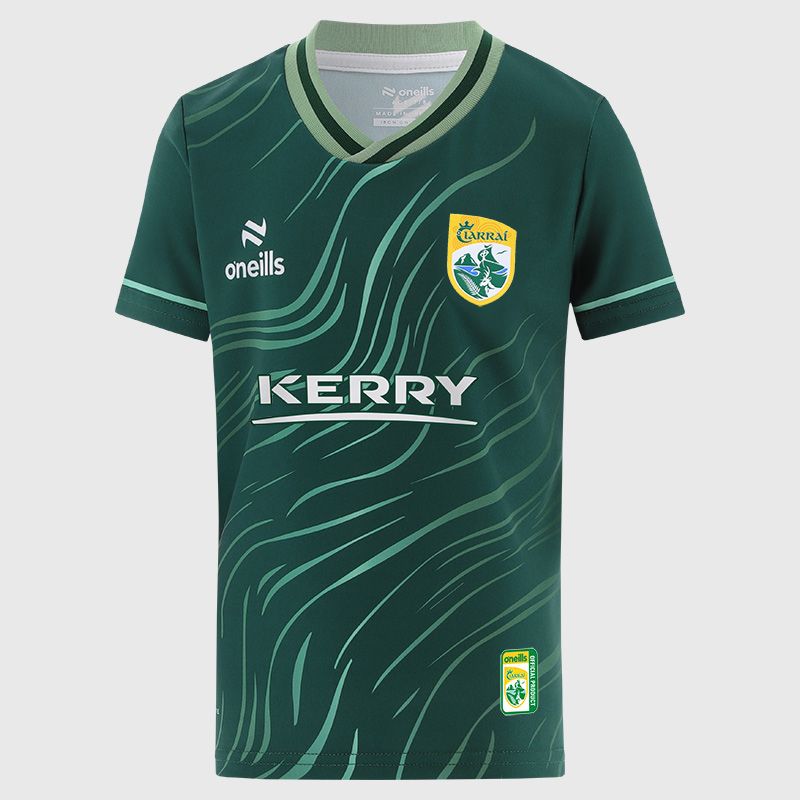 Bottle Kerry GAA Kids’ Electro Training Top from O’Neills 