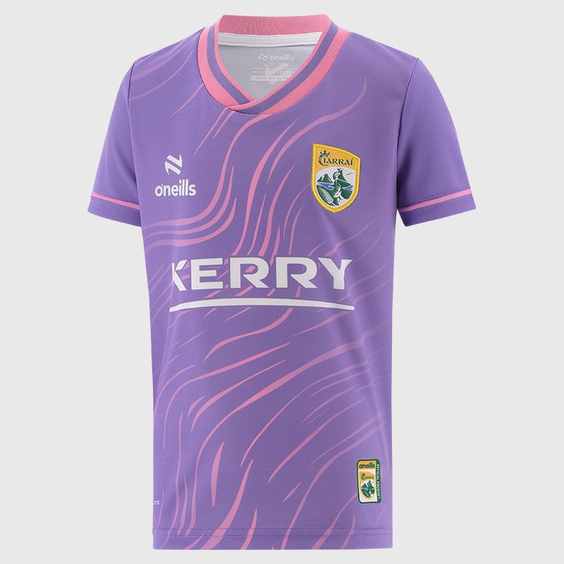 Purple Kerry GAA Kids’ Electro Training Top from O’Neills 