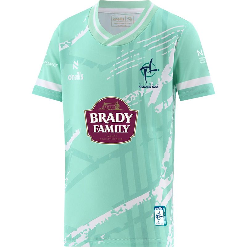 Green Kildare GAA Kids Electro Training Top by O’Neills