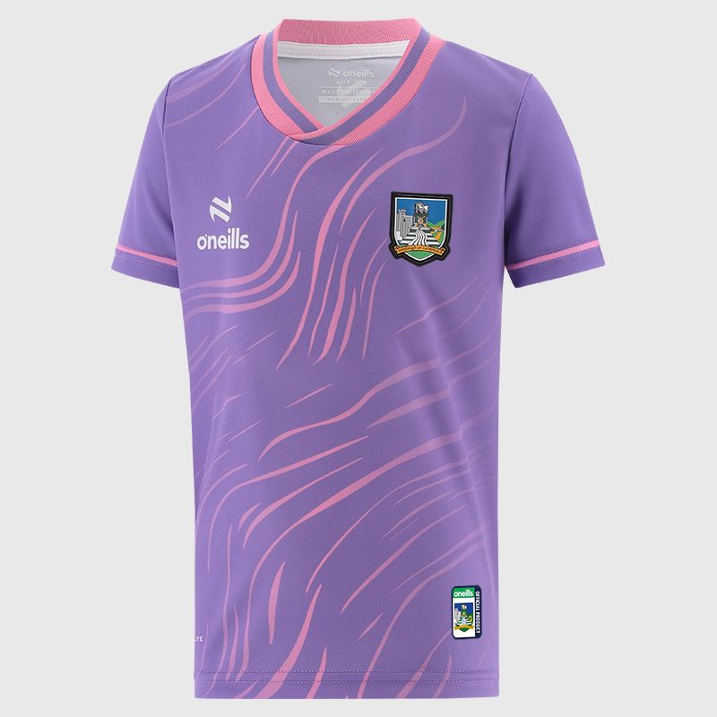 Purple Limerick GAA Kids’ Electro Training Top from O’Neills 