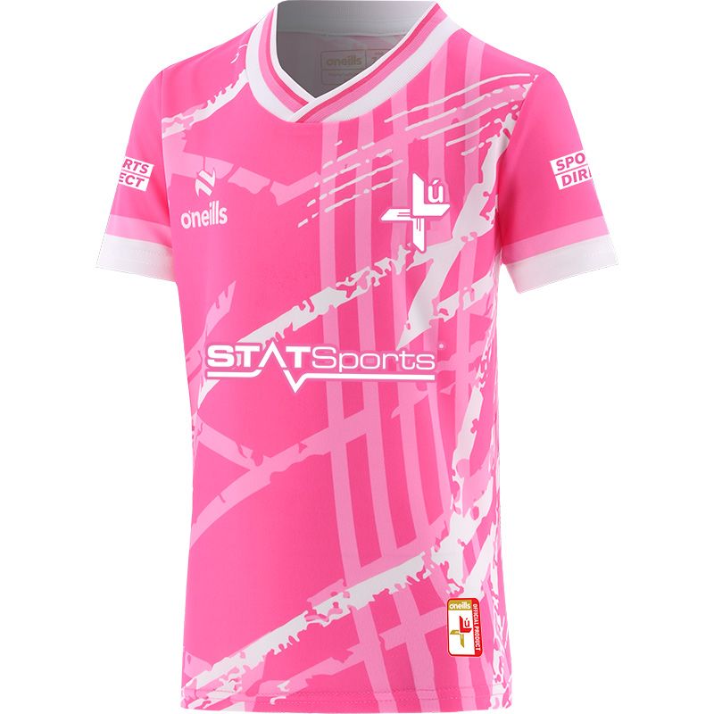 Pink GAA Kids Electro Training Top by O’Neills