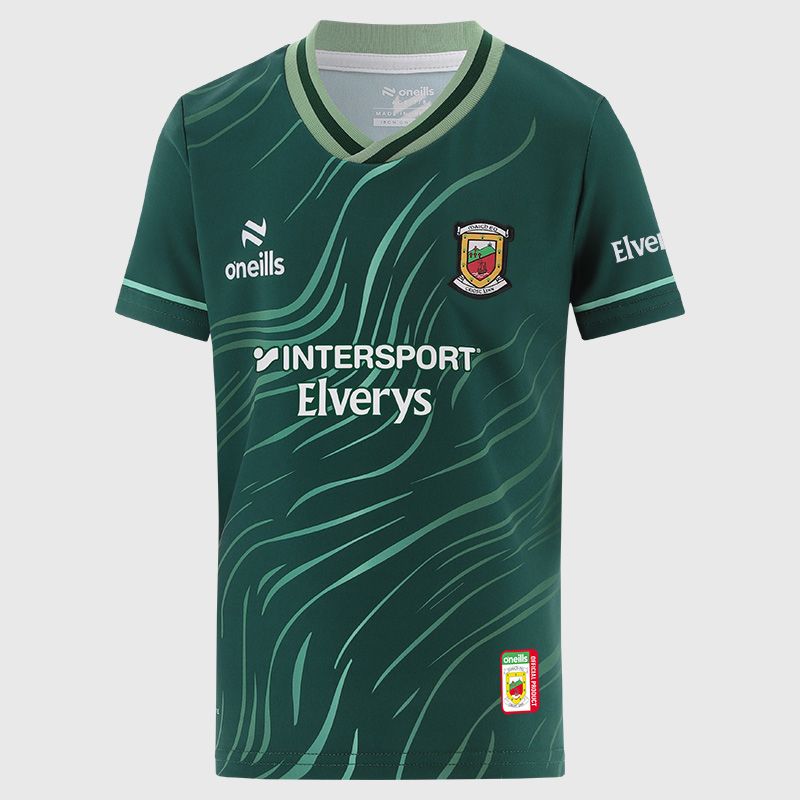 Bottle Mayo GAA Kids’ Electro Training Top from O’Neills 