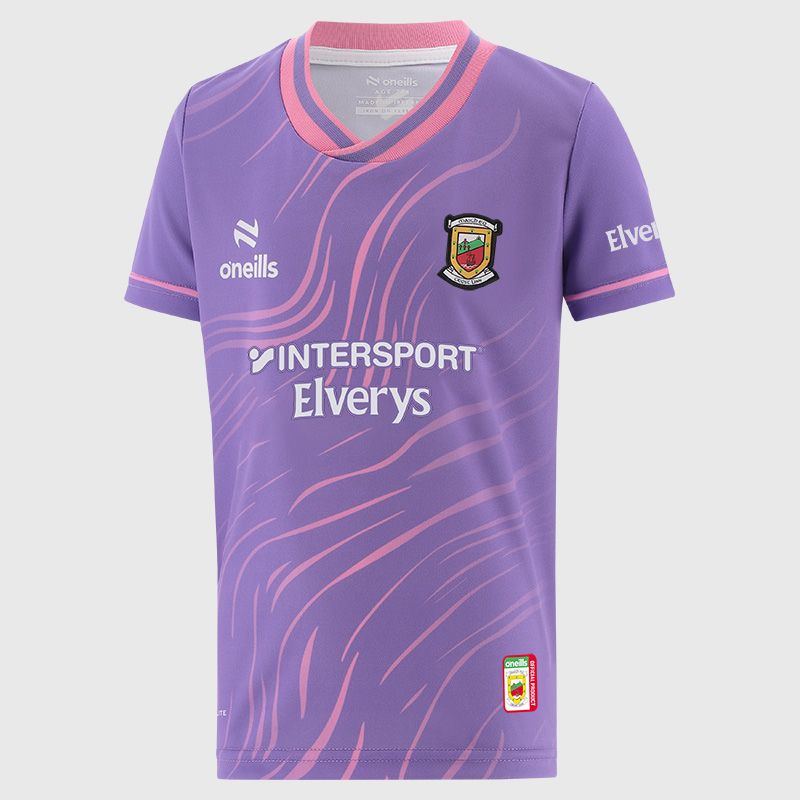 Purple Mayo GAA Kids’ Electro Training Top from O’Neills 