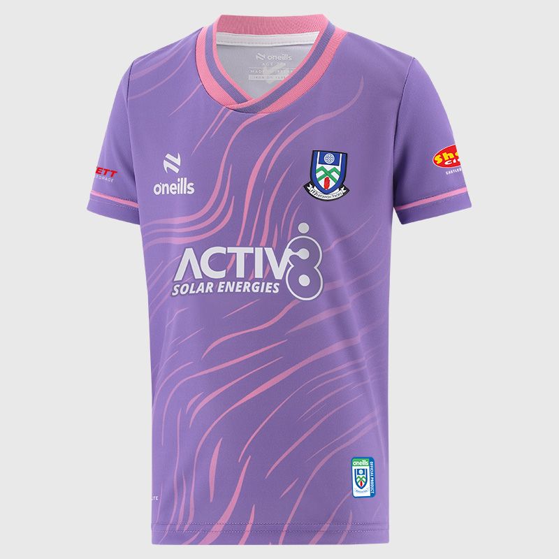 Purple Monaghan GAA Kids’ Electro Training Top from O’Neills 