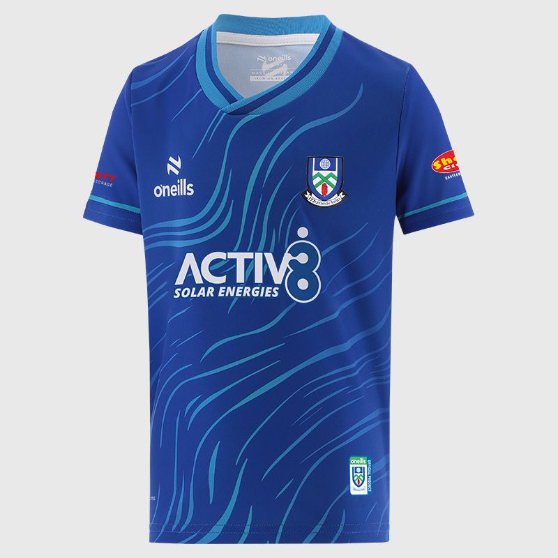 Blue Monaghan GAA Kids’ Electro Training Top from O’Neills 