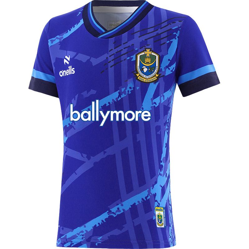 Blue Roscommon GAA Kids Electro Training Top by O’Neills