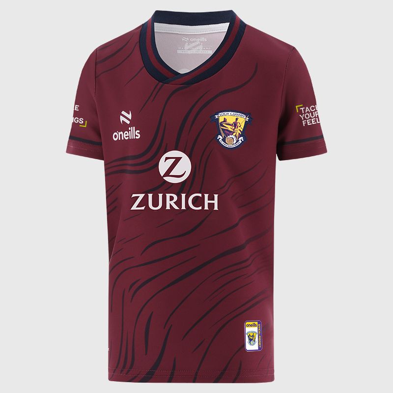 Maroon Wexford GAA Kids’ Electro Training Top from O’Neills 
