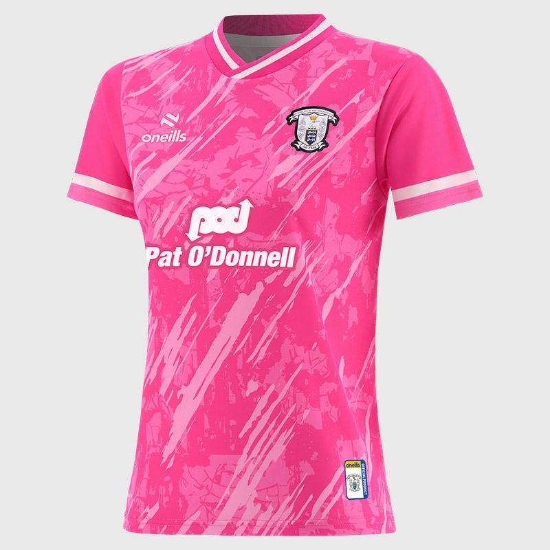 Pink Clare GAA Emerge Training Top by O’Neills