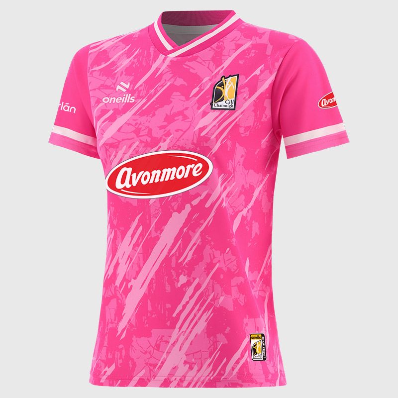 Pink Kilkenny GAA Emerge Training Top by O’Neills.