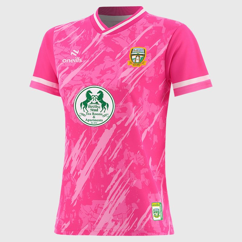 Pink Meath GAA Emerge Training Top by O’Neills.