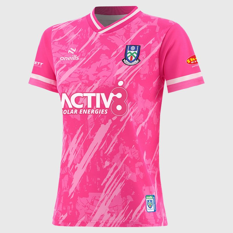 Pink Monaghan GAA Emerge Training Top by O’Neills.