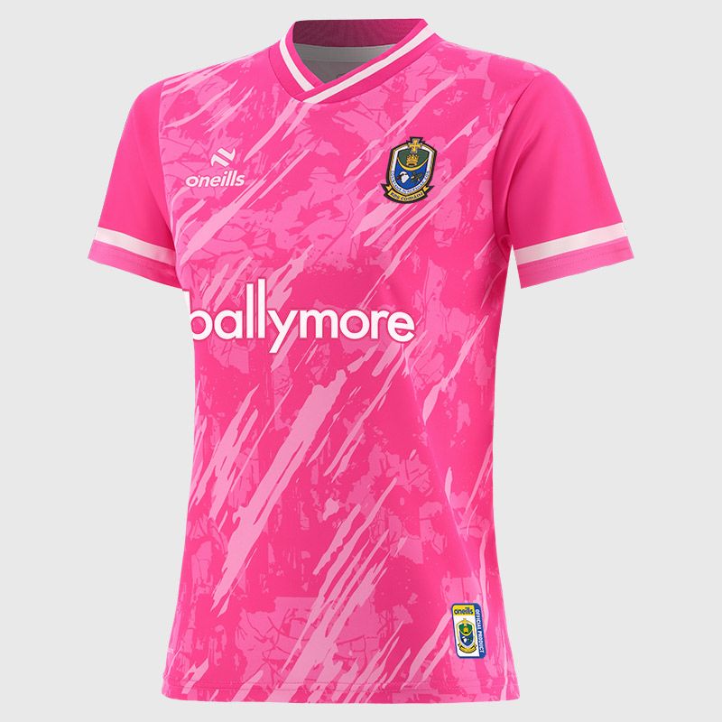 Pink Roscommon GAA Emerge Training Top by O’Neills.