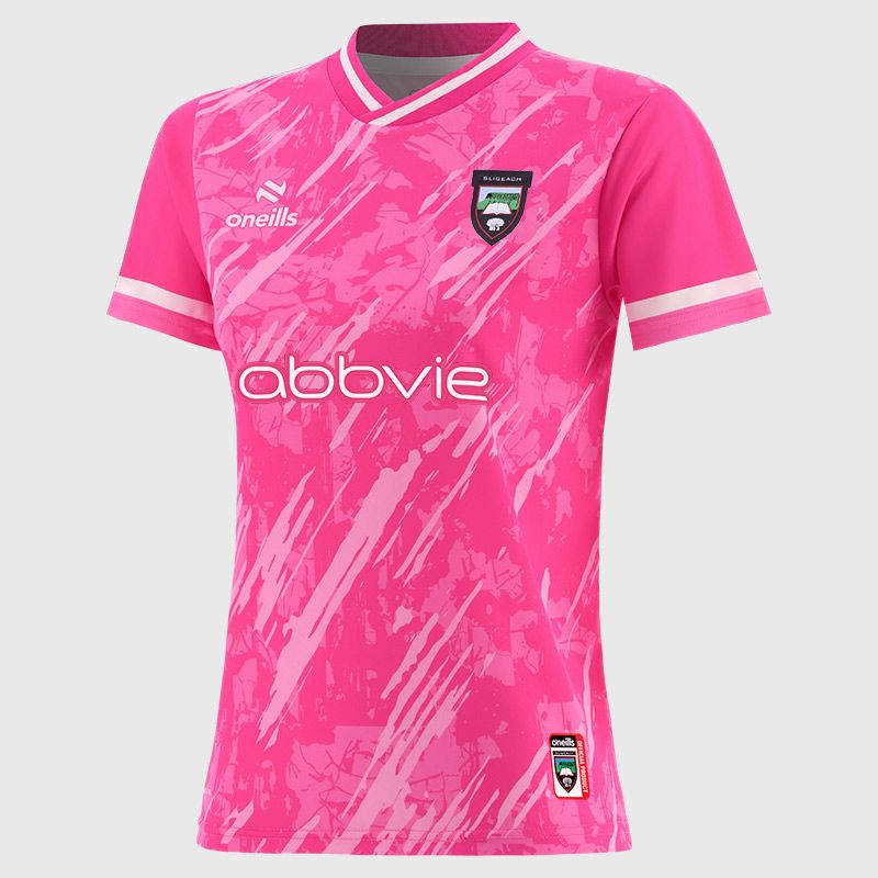 Pink Sligo GAA Emerge Training Top by O’Neills.