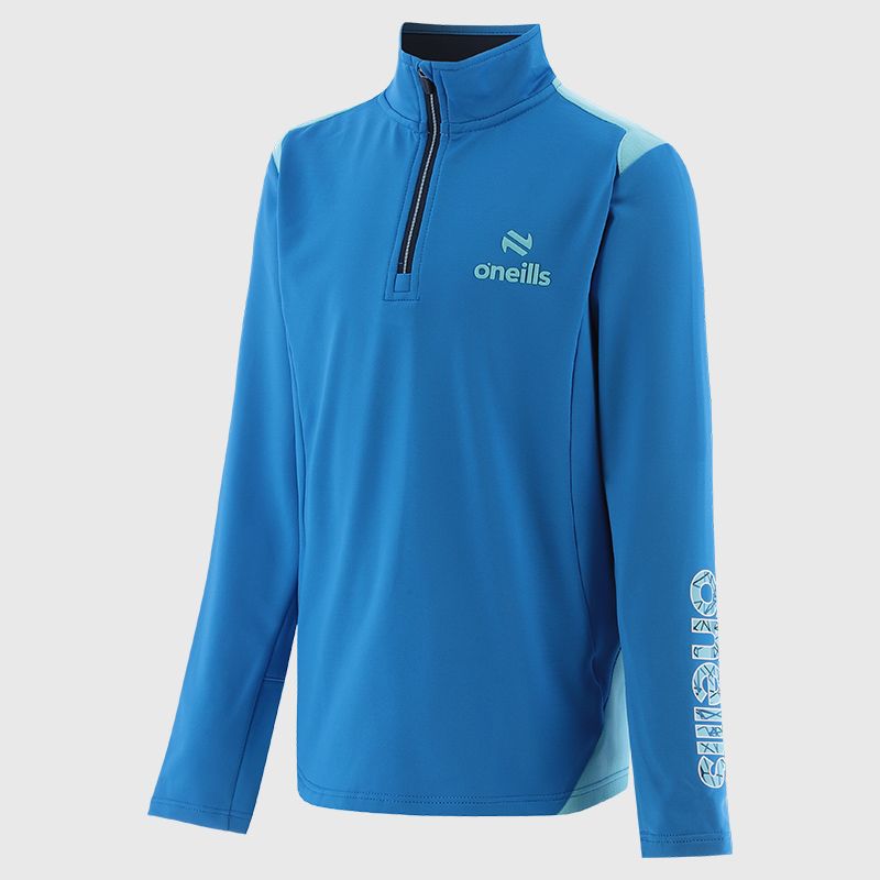  Blue / Green / Marine Kids' Emmet Brushed Half Zip Top from O’Neills 