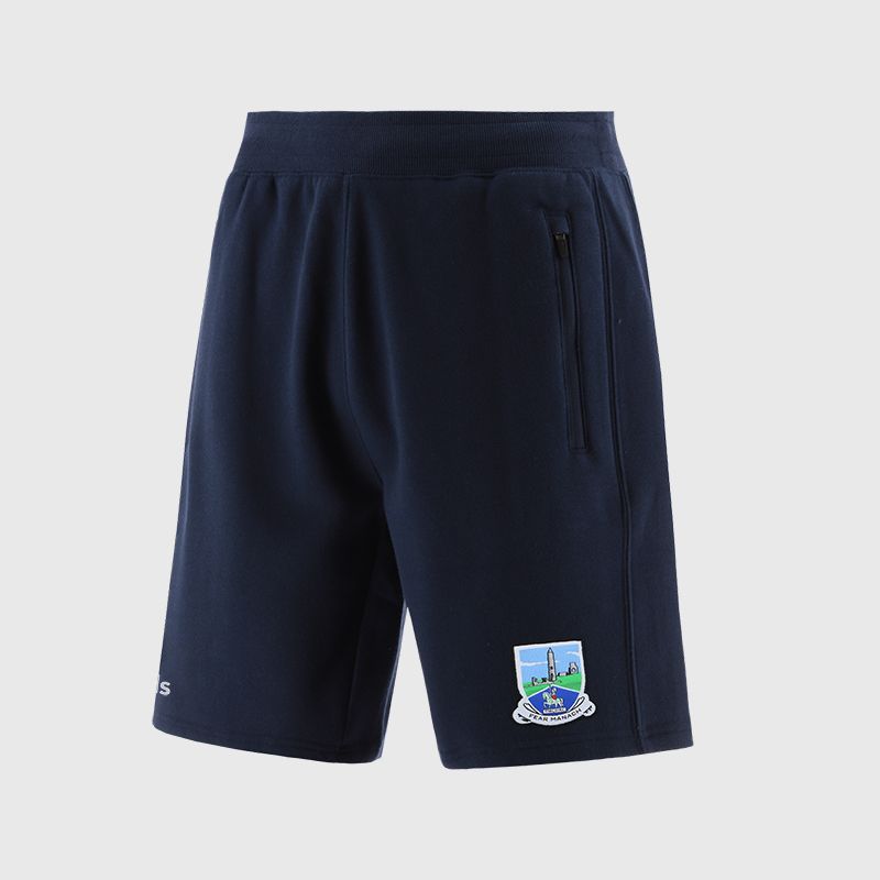 Navy Fermanagh GAA Men’s Evolve Fleece Shorts with elasticated waistband and two zip pockets by O’Neills.