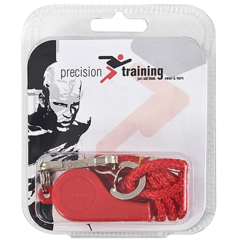 Precision training whistle with lanyard string from O'Neills.