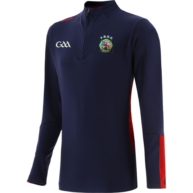 FDNY GAA Kids' Jenson Brushed Half Zip Top