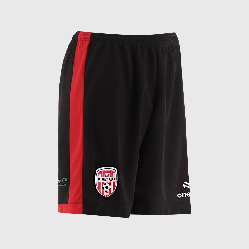 O'Neills Derry City FC Kids' Soccer Shorts