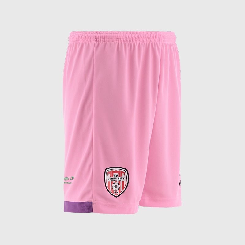 O'Neills Derry City FC Ladies Goalkeeper Kids' Shorts 2026