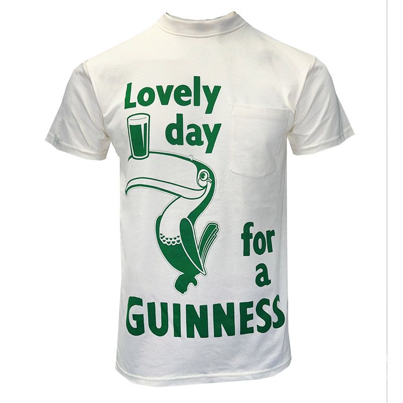 Guinness Men's 'Lovely Day For A' Pocket T-Shirt from O'Neills