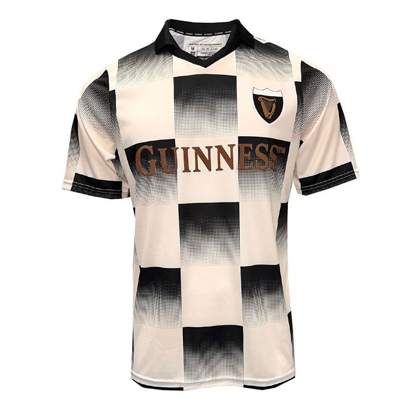 Black and Cream Guinness Jersey from O'Neills.
