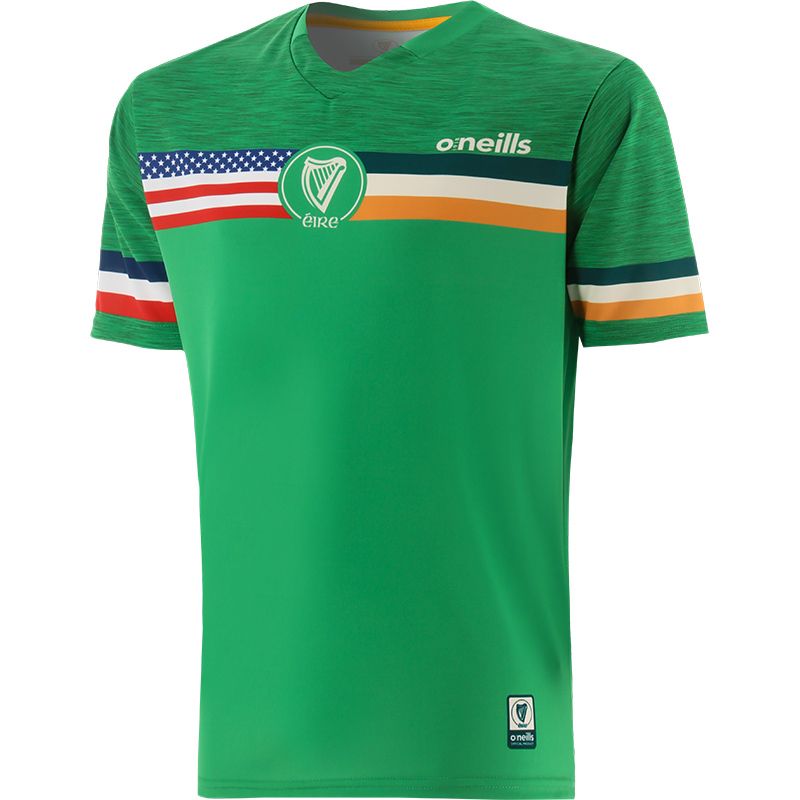 Men's global Eire Irish USA jersey from O'Neills.