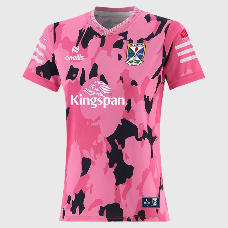 Pink Carlow GAA Short Sleeve Training Top 2026 from O’Neills