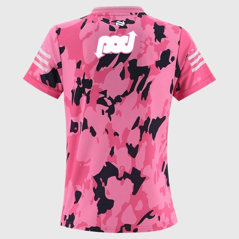 Pink Clare GAA Short Sleeve Training Top 2026 from O’Neills