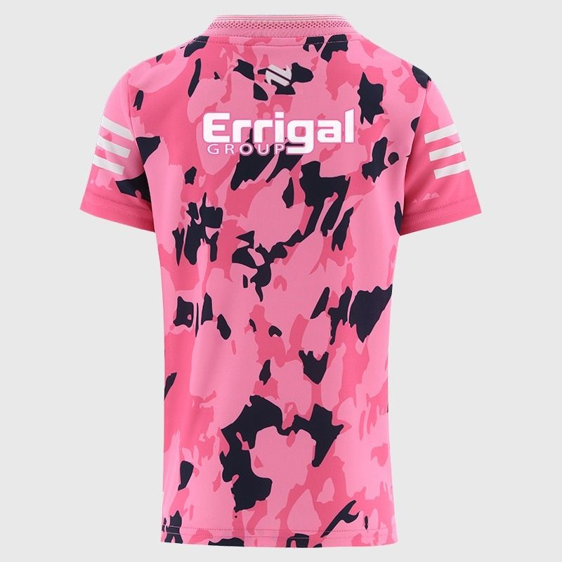 Pink Derry GAA Kids' Short Sleeve Training Top 2026 from O’Neills