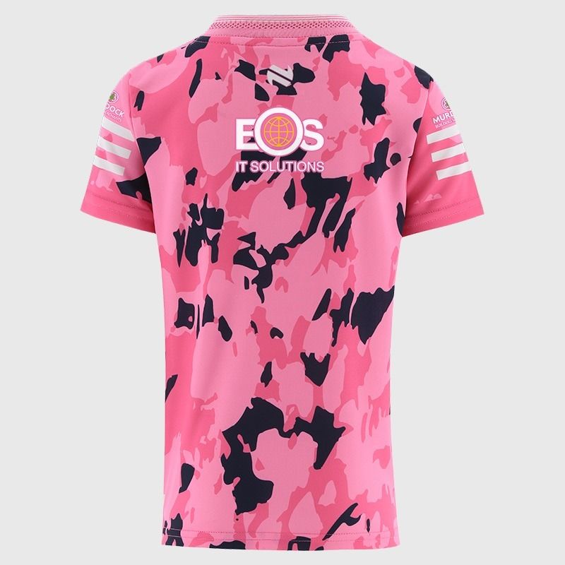 Pink Down GAA Kids' Short Sleeve Training Top 2026 from O’Neills