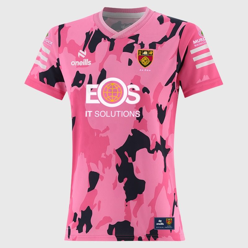 Pink Down GAA Short Sleeve Training Top 2026 from O’Neills