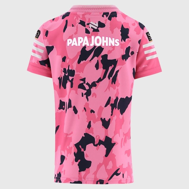 Pink Galway GAA Kids' Short Sleeve Training Top 2026 from O’Neills