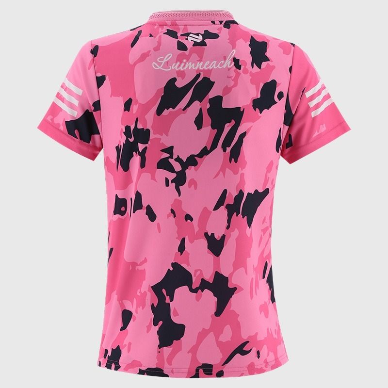 Pink Limerick GAA Short Sleeve Training Top 2026 from O’Neills