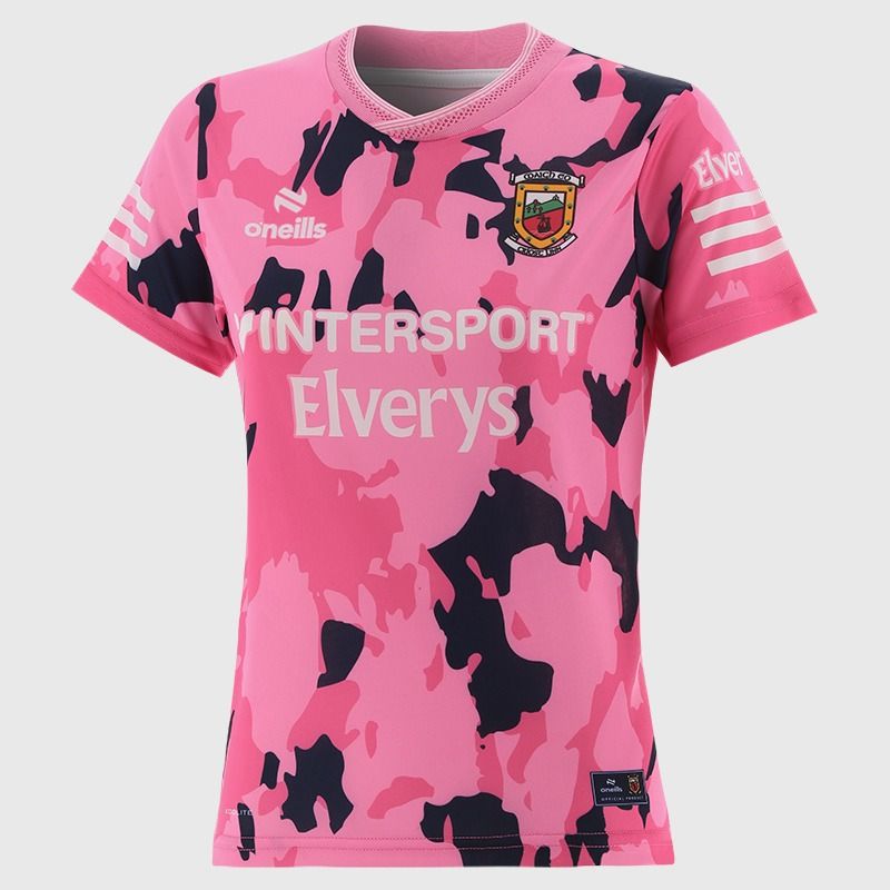 Pink Mayo GAA Short Sleeve Training Top 2026 from O’Neills
