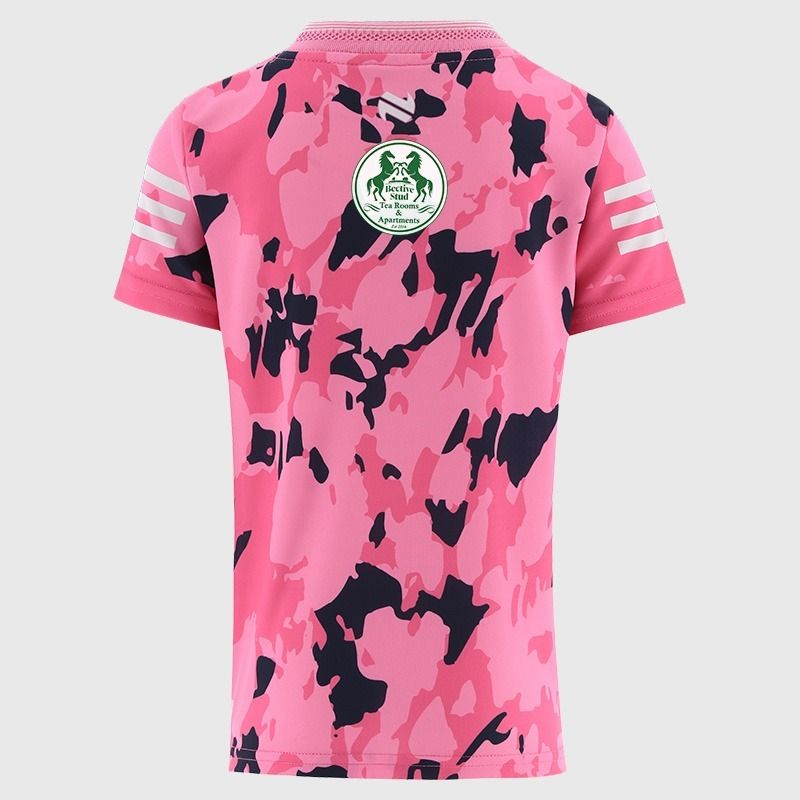 Pink Meath GAA Kids' Short Sleeve Training Top 2026 from O’Neills.