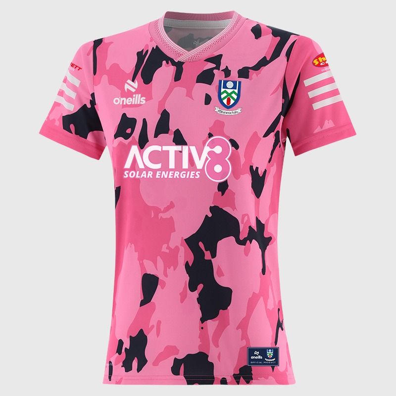 Pink Monaghan GAA Short Sleeve Training Top 2026 from O’Neills