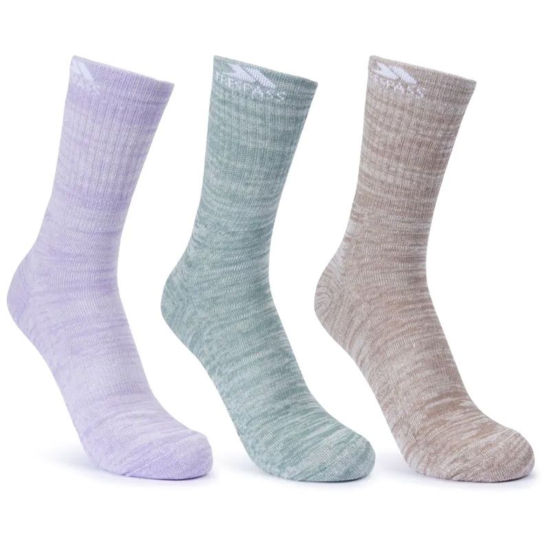 Trespass Women's Helvellyn Socks 3 Pack from O'Neills