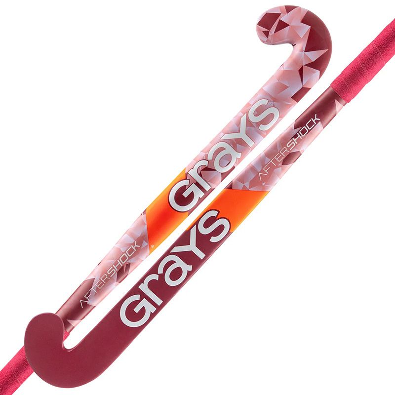 Pink / Red Grays AfterShock Ultrabow Hockey Stick from O'Neills