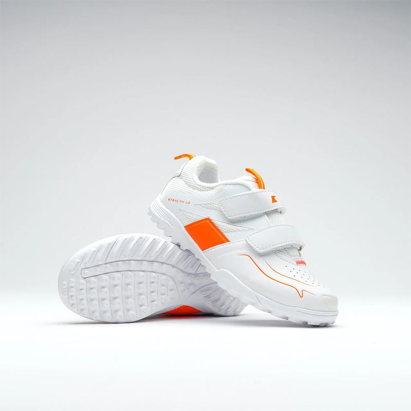 White Grays Kids' Stealth Mini Hockey Shoes from O'Neills