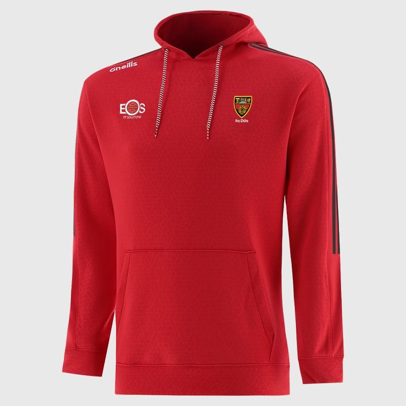 Down GAA Men's Hydra Tech Fleece Pullover Hoodie Red from O’Neills