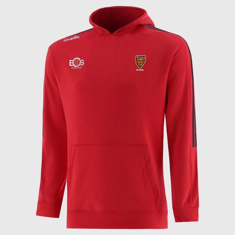 Down GAA Kids' Hydra Tech Fleece Pullover Hoodie Red from O’Neills