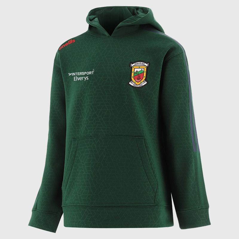 Mayo GAA Kids' Hydra Tech Fleece Pullover Hoodie Bottle from O’Neills
