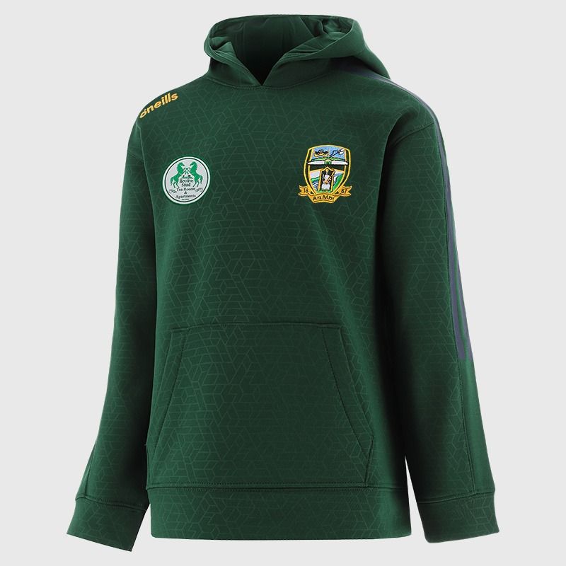 Meath GAA Kids' Hydra Tech Fleece Pullover Hoodie Bottle from O’Neills