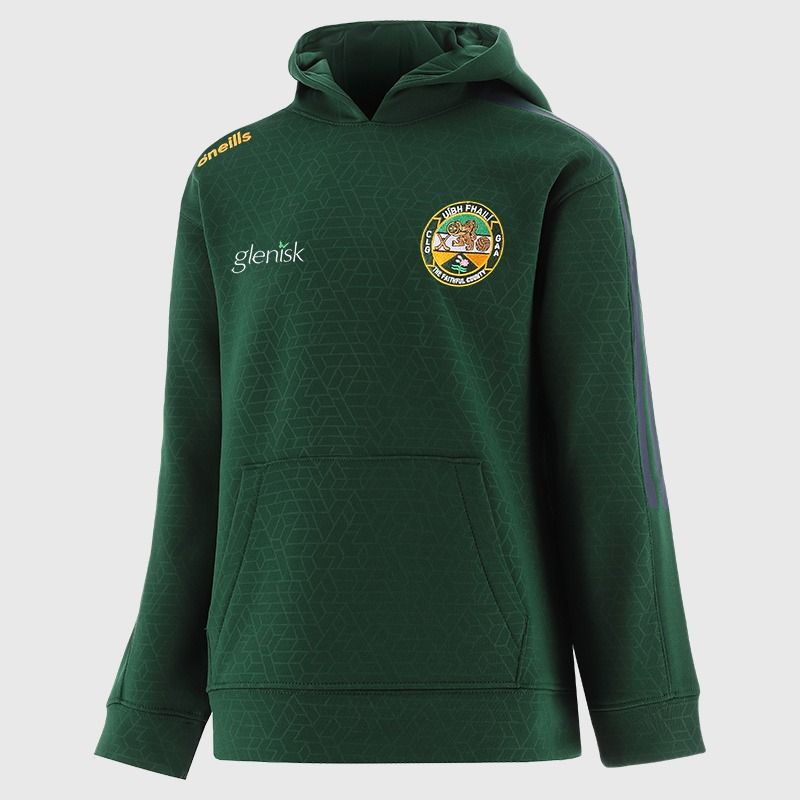 Offaly GAA Kids' Hydra Tech Fleece Pullover Hoodie Bottle from O’Neills